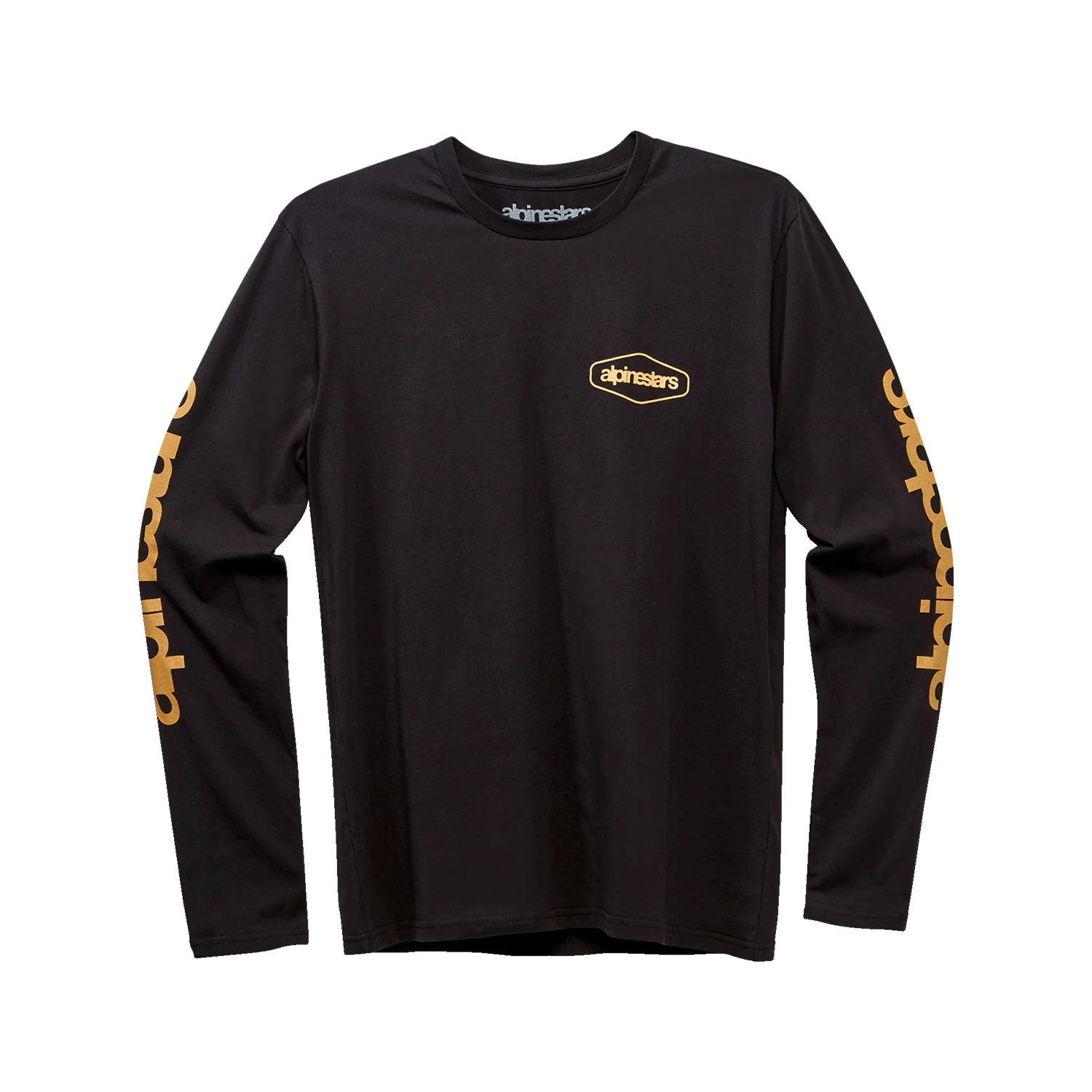 POLO ALPINESTARS MANGA LARGA OUTLAND PREMIUM NEGRO